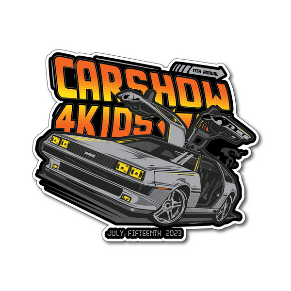 Car Show 4 Kids - DMC feature Design Sticker!