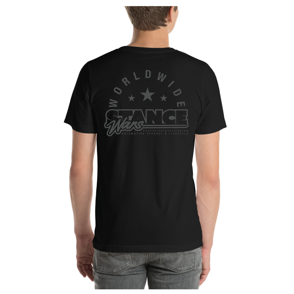 Stance Wars SW1 - Bee.Kay.Dub - Black T-shirt (Men's & Women's)