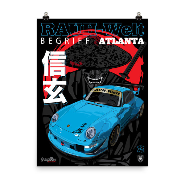 RWB Shingen of Atlanta, Premium Poster 18 x 24 inch