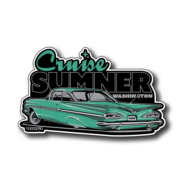 Cruise Sumner 59 Sticker