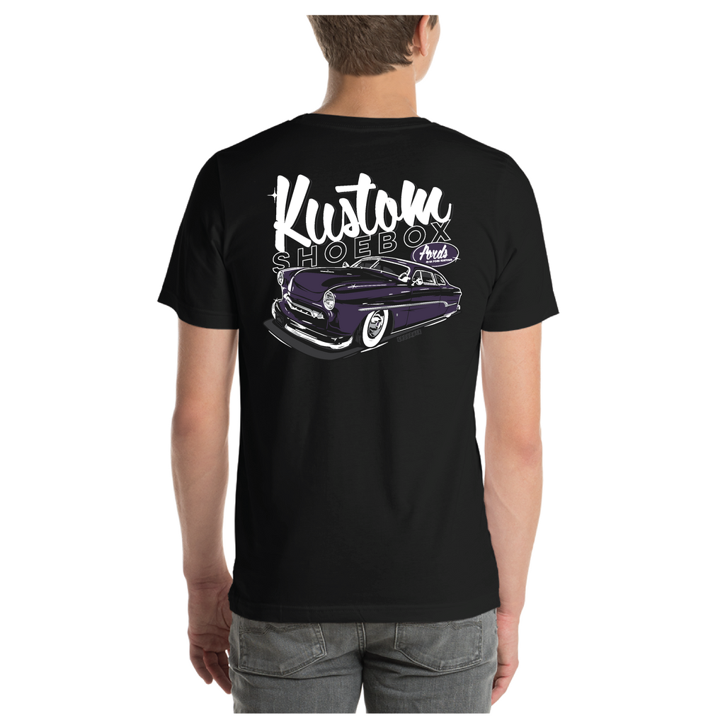 Kustom Shoebox Ford Library - 15 king  -  Short Sleeve T-Shirt