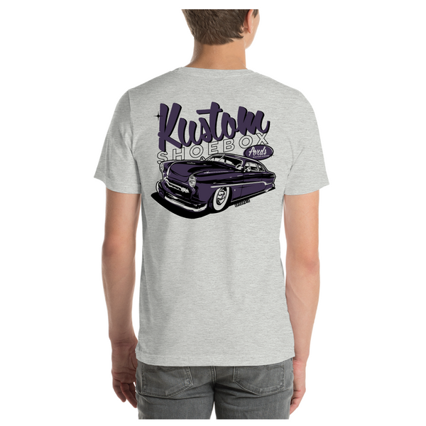Kustom Shoebox Ford Library - 15 King (gray) -  Short Sleeve T-Shirt