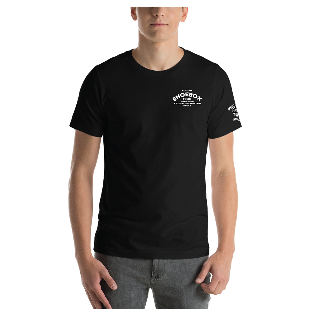Kustom Shoebox Ford Library - 15 Poly  -  Short Sleeve T-Shirt
