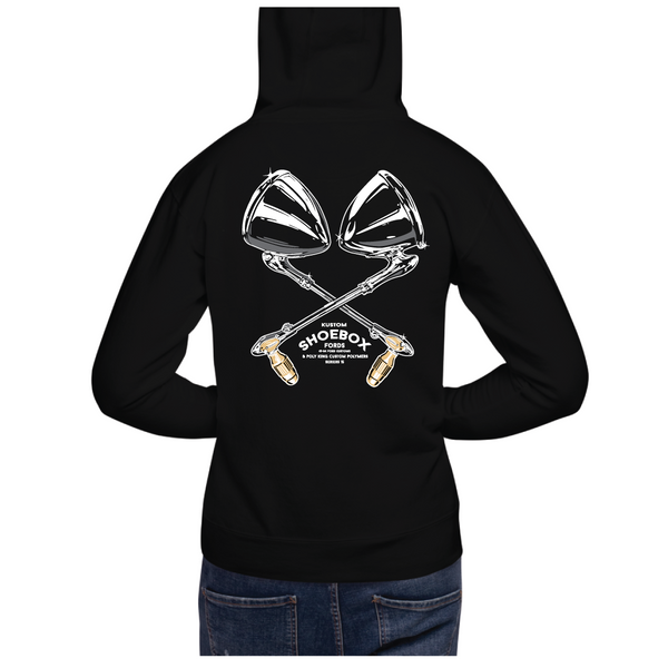 Kustom Shoebox Ford Library - 15 Poly -  Pull Over Hoodie