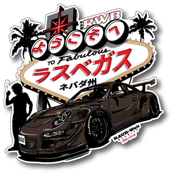 RWB SEMA 1 Sticker!