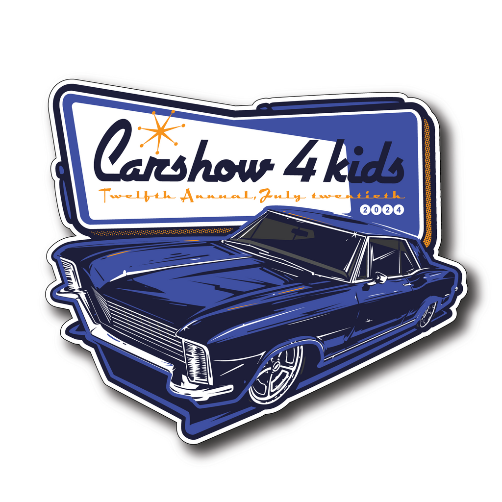 Car Show 4 Kids - #9 Rivi feature Design Sticker!