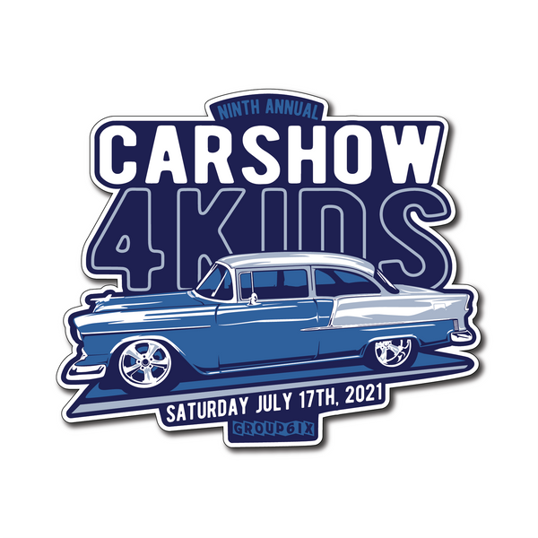 Car Show 4 Kids - June feature design - Sticker!