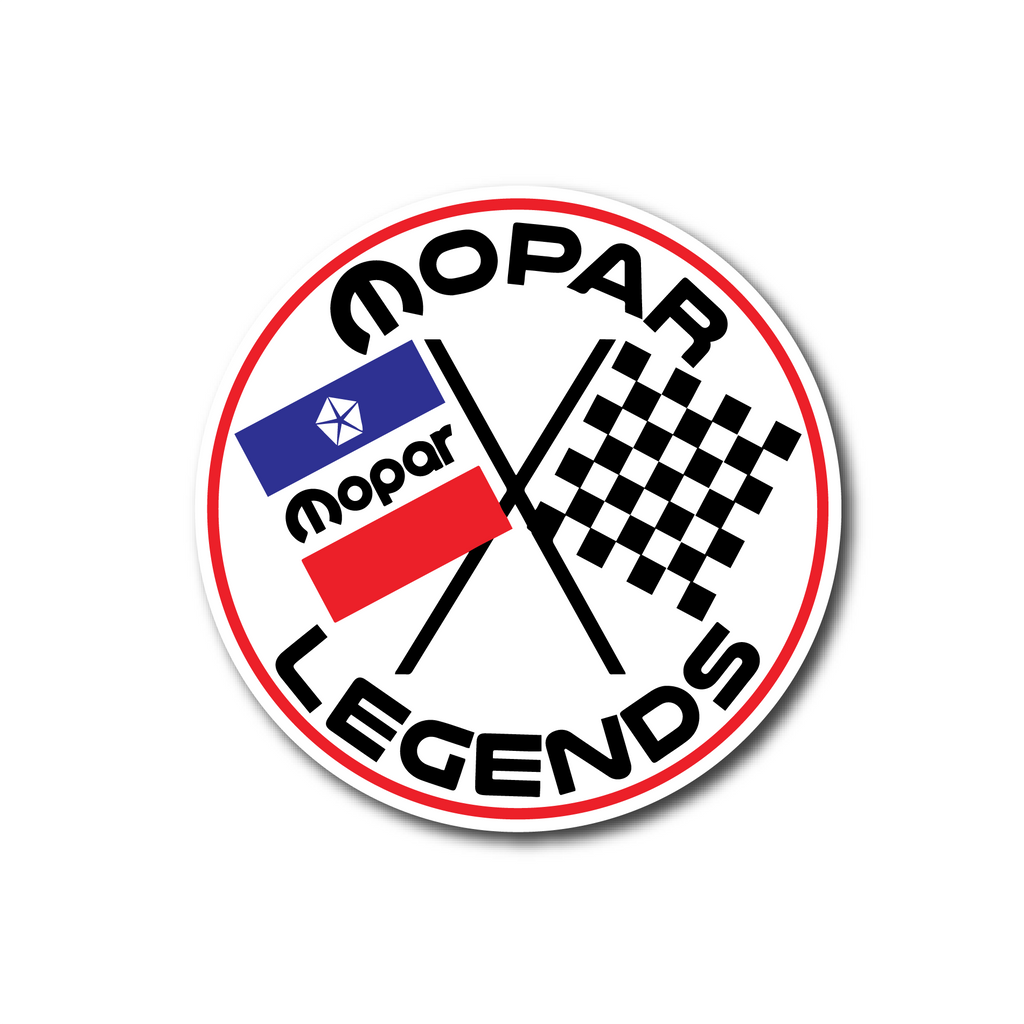 Mopar Legends Sticker