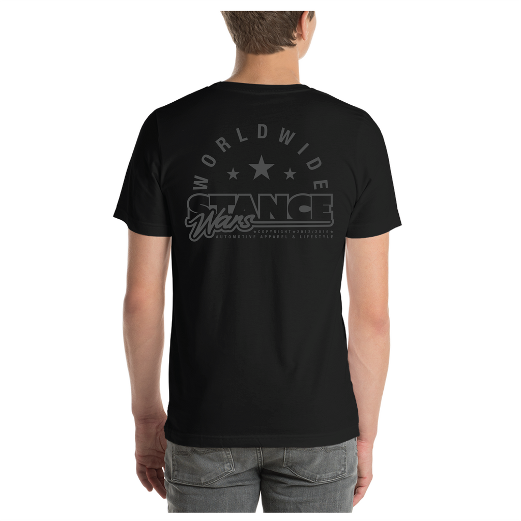 Stance Wars SW1 - Bee.Kay.Dub -  Black T-shirt (Men's & Women's)