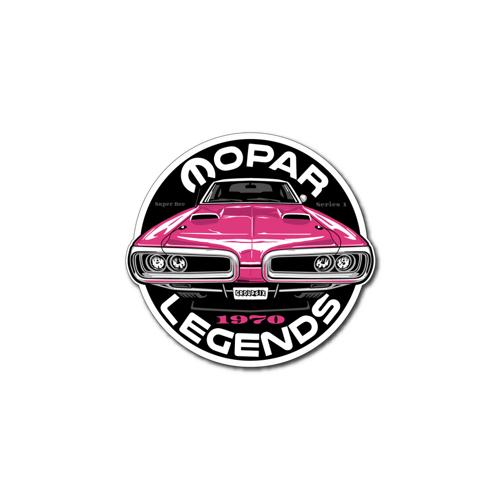 Mopar Legends Sticker (Panther) - Series 1 Sticker 3 inch