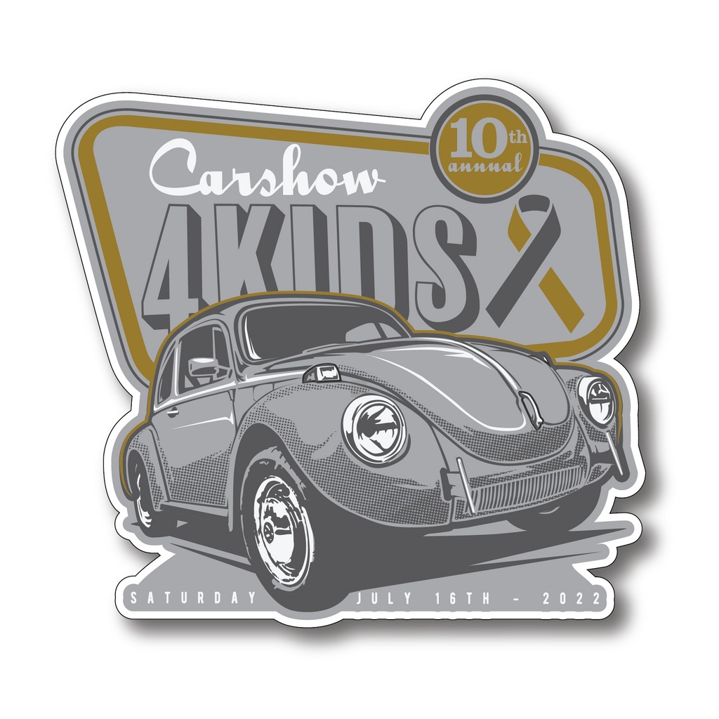 Car Show 4 Kids - #7 Beetle feature Design Sticker!